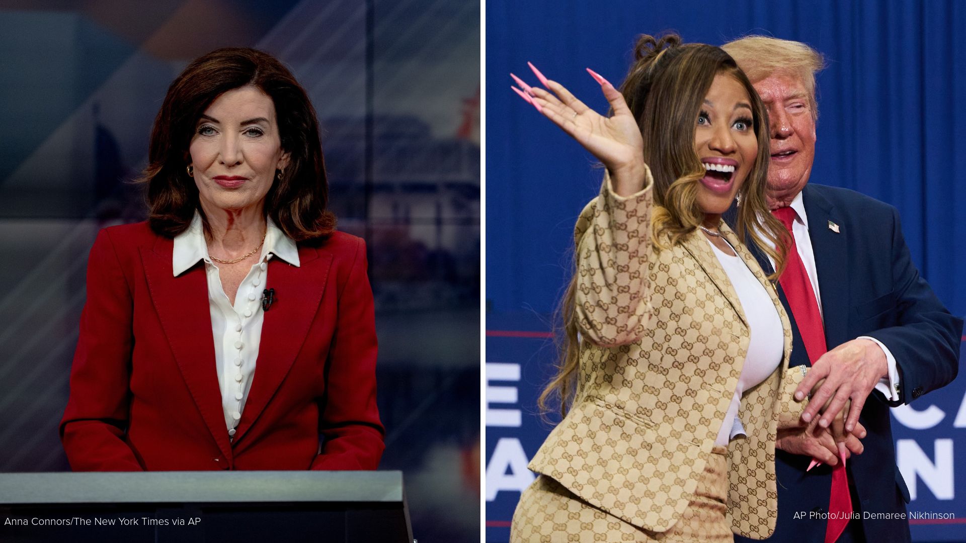 New York Governor Kathy Hochul responds after rapper Nicki Minaj calls her 'evil'
— Oak Park Community news